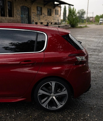 Peugeot 308 cena 65200 przebieg: 93200, rok produkcji 2017 z Stary Sącz małe 379